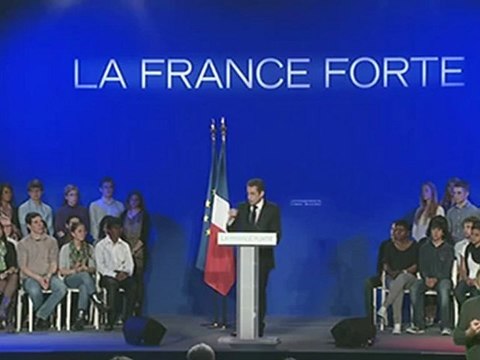 Discours de Nicolas Sarkozy au Raincy