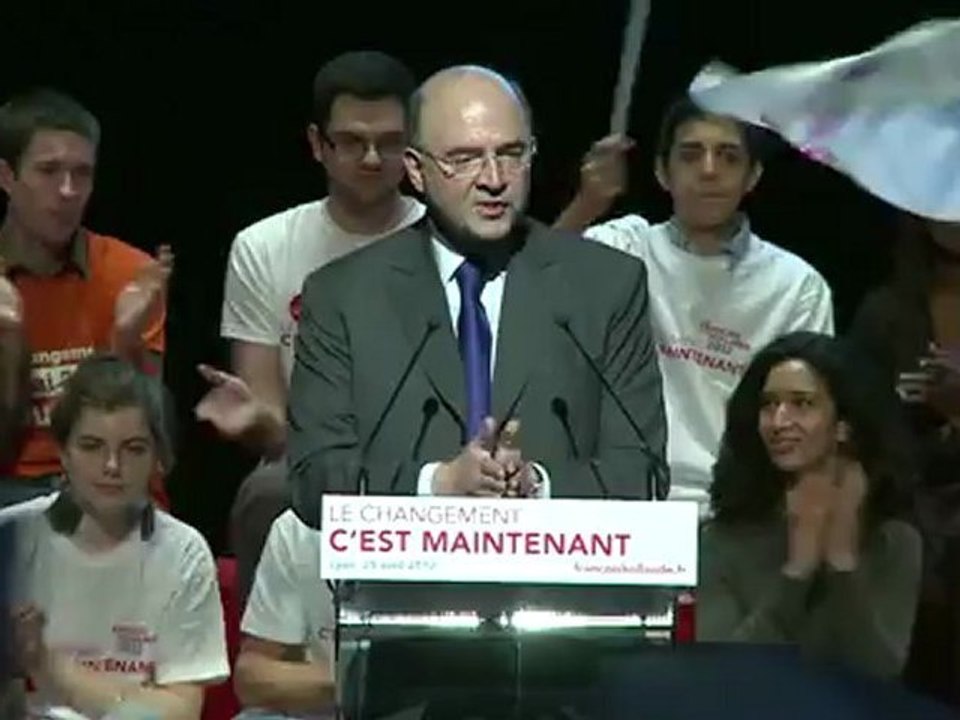 Discours de Pierre Moscovici à Lyon