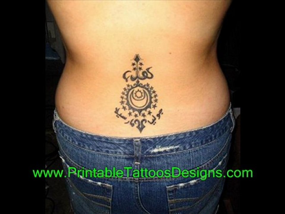 arabic tattoo designs