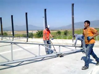 KEMAL ÖZ TAVUK ÇİFTLİĞİ 1400 M2 ÇATI İŞİ