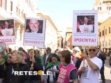 Manifestazione antidiscarica Pian dell'Olmo Tgroma Retesole