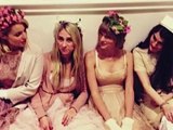 Taylor Swift Dresses Up in Vintage Frocks with Friends