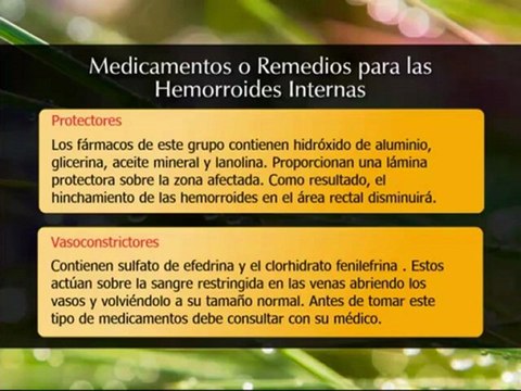 Curar Hemorroides Internas
