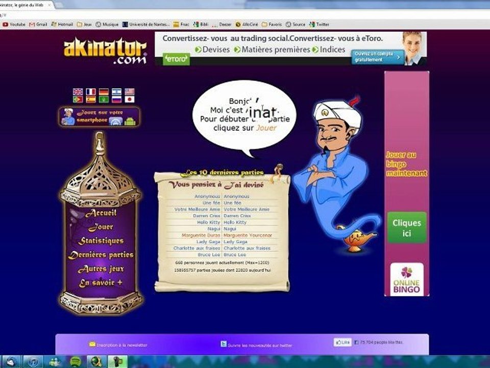 Akinator - Le Génie Du Web