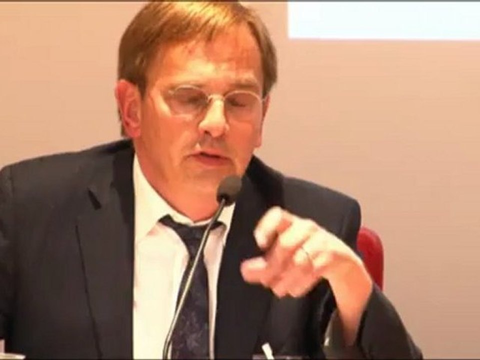 Joël Boissière au colloque "le numérique, moteur du changement"