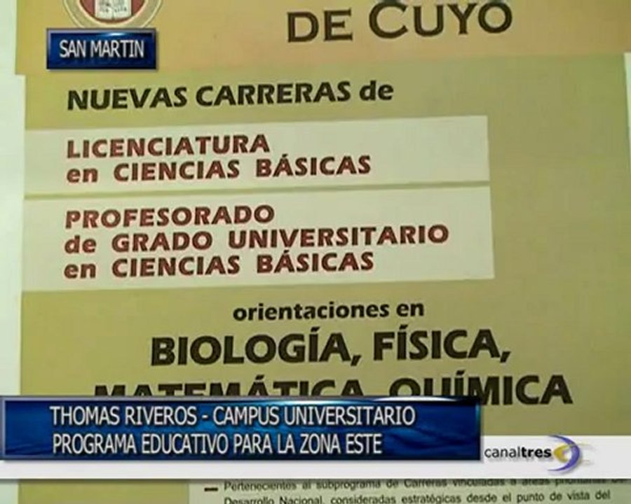 Programa educativo para la zona este