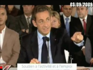 Nicolas Sarkozy et les fonctionnaires...