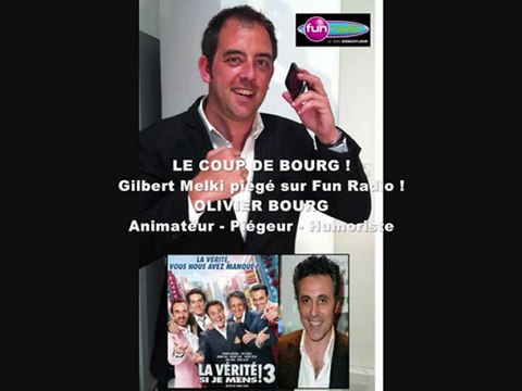 Gilbert Melki (La Vérité si je mens ! 3) piégé sur Fun Radio.. Il menace Olivier Bourg ;)