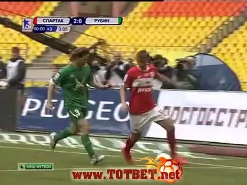 Спартак - Рубин (2-0) 15.04.2012