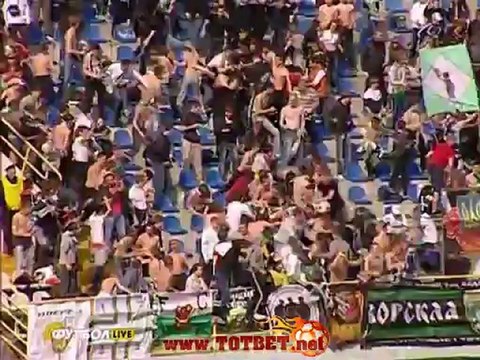 Ворскла - Заря (2-2) 22.04.2012