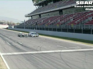 Mercedes-Benz Auto Racing Teams F1 and DTM Duel on Race Track