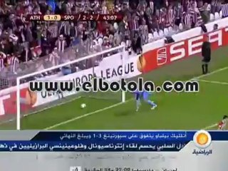 اهداف مقابلة ا.بيلباو 1.3 س.لشبونة