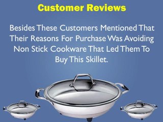 CucinaPro Stainless Steel Electric Skillet