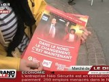 Présidentielles : PS contre UMP au marché de Wazemmes !