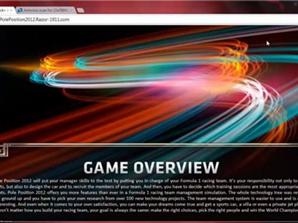 Get Free POLE POSITION 2012 CD key
