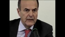 Bersani - Crisi, subito liquidità per le imprese e investimenti per i Comuni (26.04.12)