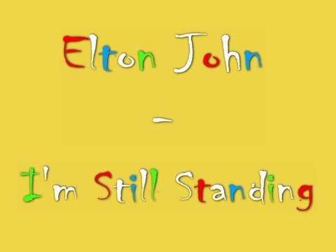 Elton John - I'm Still Standing - Piano Solo