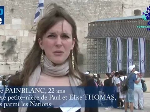 PAINBLANC Claire - Arrière petite-nièce de Paul et Elise THOMAS Justes parmi les Nations