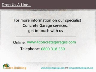 4ConcreteGarages - Frequently Asked Questions #1