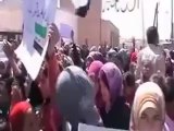 فري برس إدلب حيش مظاهرة طلابية نصرة لحماة 26 4 2012 Idlib