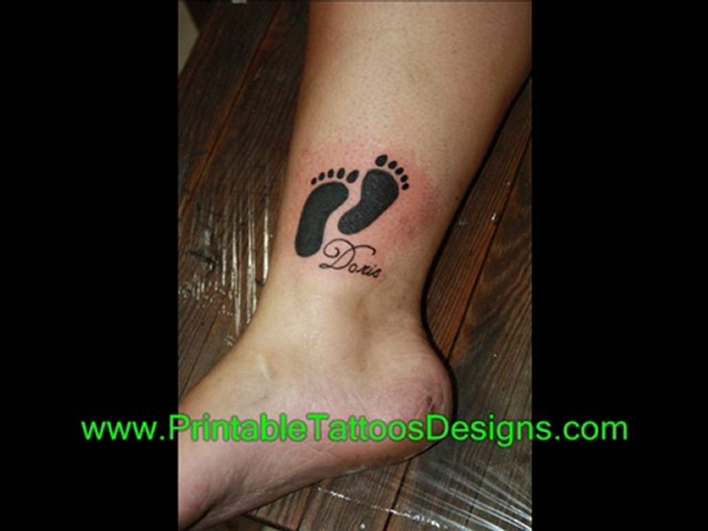 7. Bigfoot Footprint Tattoo Ideas - wide 9