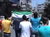 فري برس حماه المحتلة مظاهرة الأبطال في شارع المرابط 26 4 2012 Hama
