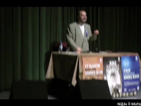 Niğde İl Müftülüğü - Nisan Ayı Konferansı Hz.Peygamber'in Kardeşlik Ahlakı ve Hukuku Konuşmacı: Dr.Abdurrahman BÜYÜKKÖRÜKÇÜ - Konya İl Vaizi 4.Bölüm