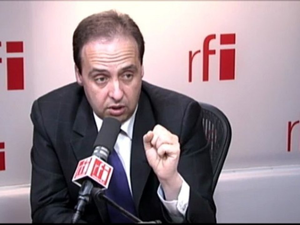 Jean-Christophe Lagarde, Président exécutif du Nouveau Centre, membre de l'équipe de campagne de Nicolas Sarkozy