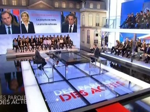 Nicolas Sarkozy Des paroles et des actes «Spéciale présidentielle 2012» 26:04:2012