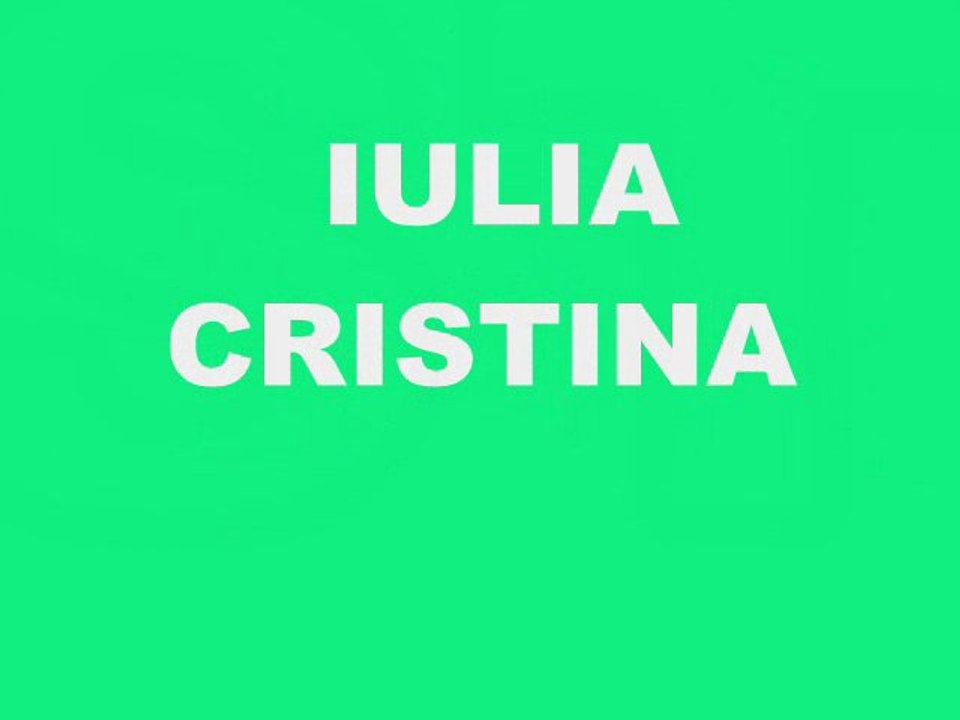 Despedida de Cristina