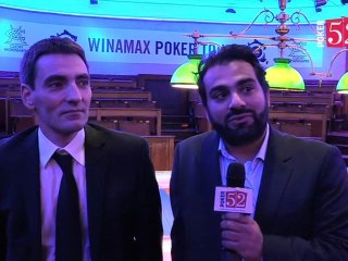 Winamax Poker Tour au cercle Clichy Montmartre : Ziad Farhoud et Pascal Rolin