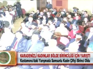 KARADENİZLİ KADINLAR BÖLGE BİRİNCİLİĞİ İÇİN YARIŞTI 27.04.2012