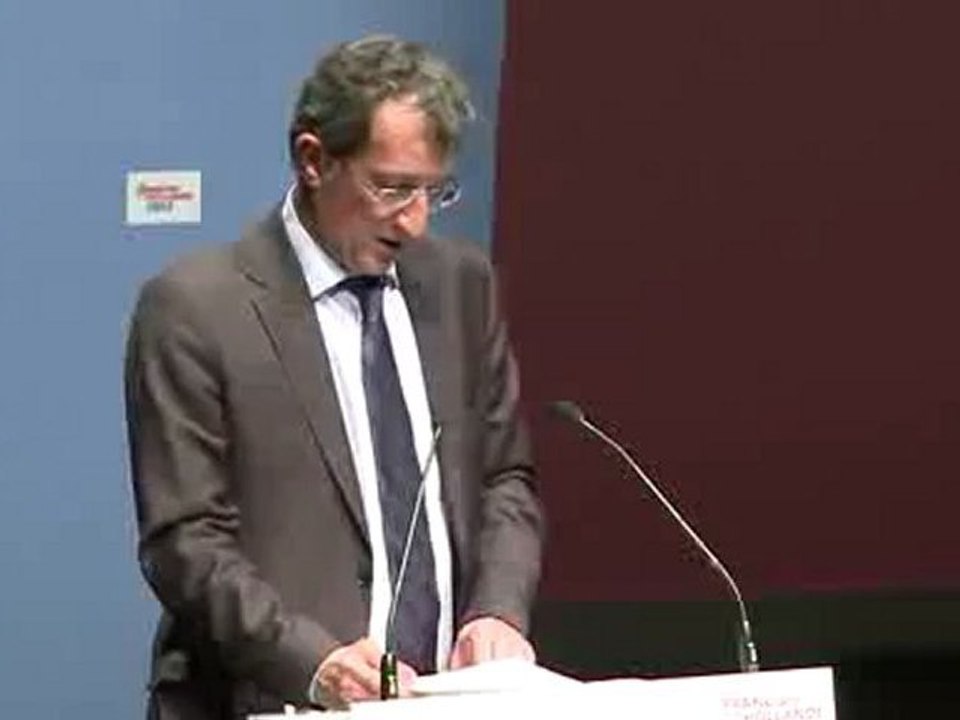 François Lamy au meeting de Martine AUBRY à Massy - 25 Avril 2012