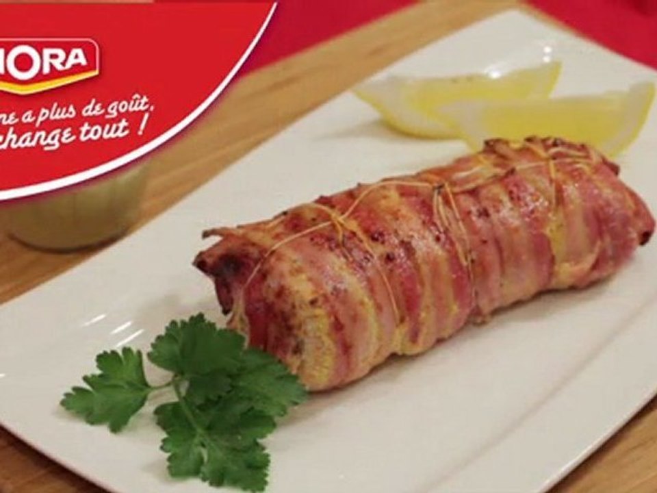 Saumon rôti à la moutarde - 750 Grammes