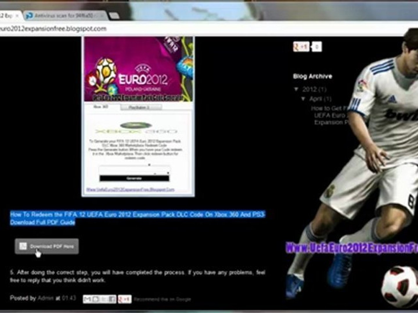 Install/unlock FIFA 12 UEFA Euro 2012 Expansion Pack DLC Free - video  Dailymotion