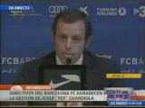 Tito Vilanova será el nuevo entrenador del Barça, anunció presidente del club