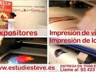 Impresión Gran Formato en Barcelona. Impresiones a Gran formato.