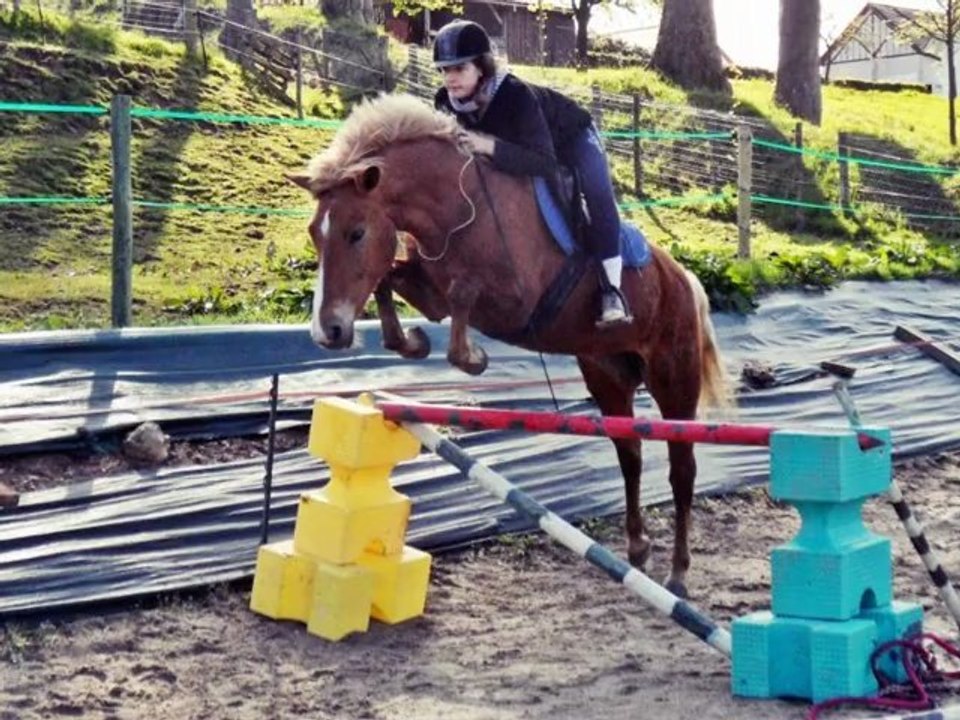 Soleil & Maya ; progrès obstacle.