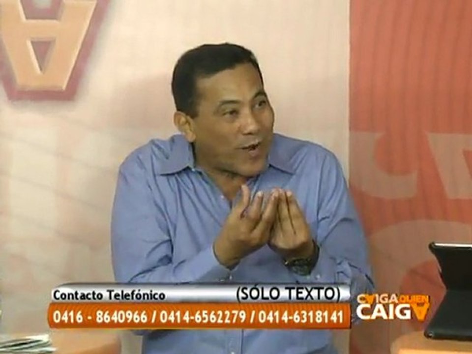 CAIGA QUIEN CAIGA  Programa 20 Abril 2012 Cae Joel Acosta Chirinos