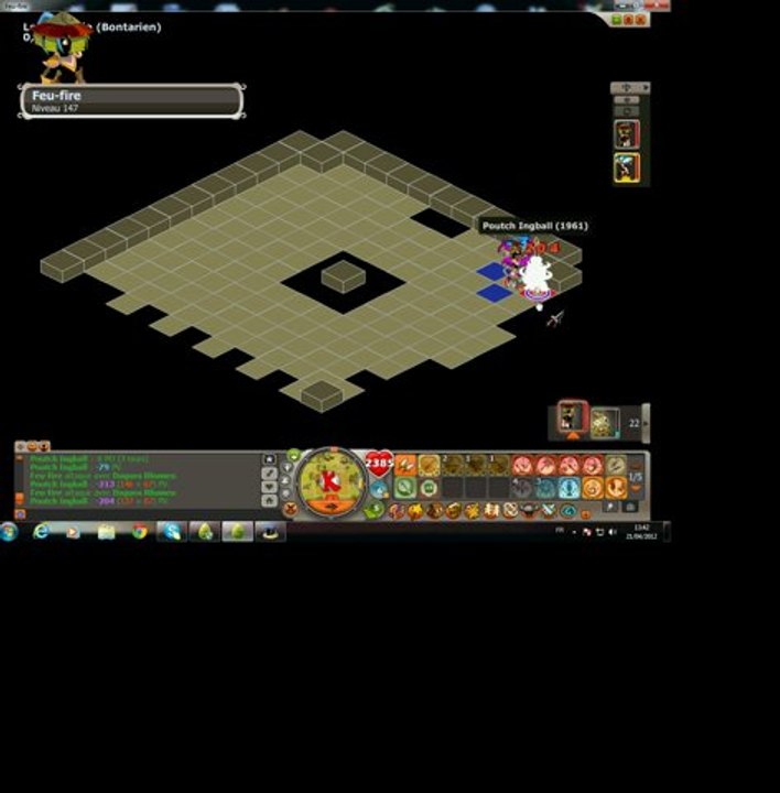 dofus kolizéum : présentation de mon crâ feu lvl 147