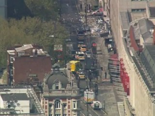 TCR siege: Suspect throws computer from window