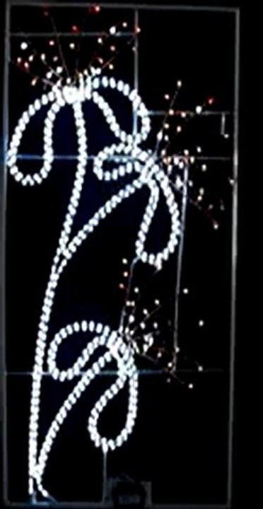 Motif Lumineux Fleur