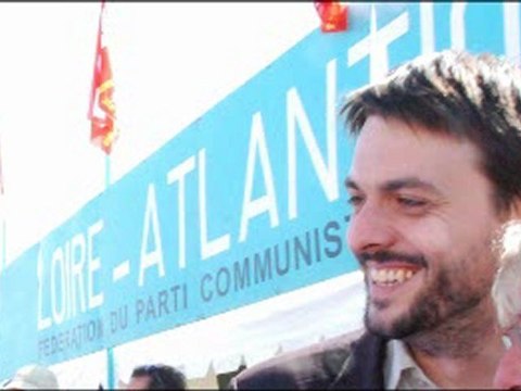 Aymeric SEASSAU (PCF) sur France Bleu Loire-Océan le 26 avril 2012