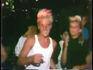 discotheque dans les années 80 réel