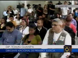Tomás Guanipa denunció plan de desestabilización del gobierno y el PSUV en varios estados
