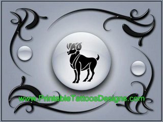 aries zodiac tattoos
