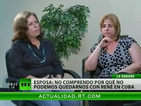 (VÍDEO) La esposa de René González, uno de 'Los Cinco' cubanos, habla en exclusiva para RT