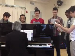 West Side Story - répétition des garçons