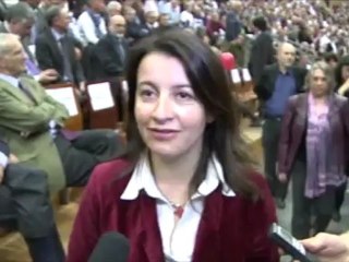 Cécile Duflot au meeting de Limoges