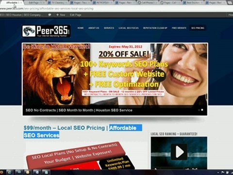Peer365.com Houston SEO Company - Search Compliant Wordpress Website Design - DONE